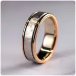 Conjunto de anillos de boda para novia, corte princesa de lujo, circonita cúbica, accesorios elegantes, joyería brillante para boda y hombre 11
