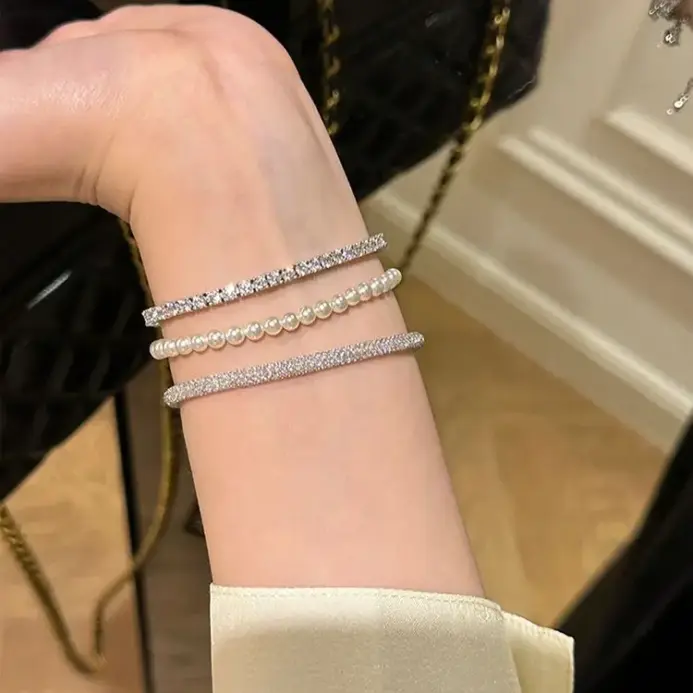 Pulsera de plata de ley 925 con bolsa de dinero dorada para mujer, joyería fina personalizada de alta calidad para fiesta de aniversario 2