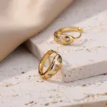 Pendiente de estrella de circón para mujer y niña, pendiente Piercing de aro de acero inoxidable y2k 2023, nuevos accesorios de joyería, aretes, envío gratis 4