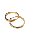 Pendientes de aro redondos grandes y sencillos para mujer, clásicos de moda, círculo para niña, joyería delicada brillante para fiesta, novedad de 2026 5