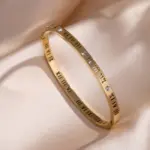 1 Uds. Pulsera apilada con números romanos con incrustaciones de circón brillante para mujer, accesorios de joyería exquisitos de moda para uso diario 5 1 Uds. Pulsera apilada con números romanos con incrustaciones de circón brillante para mujer, accesorios de joyería exquisitos de moda para uso diario 5