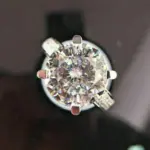 anillo de compromiso de boda clásico para mujer, anillo de propuesta de cristal de circonita cúbica brillante, regalo de aniversario, joyería 2