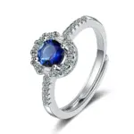 Nuevo Anillo de Plata de Ley 925 con circonita 5A de alta calidad para mujer, accesorios de joyería de lujo para boda, anillo de moda para fiesta 5 Nuevo Anillo de Plata de Ley 925 con circonita 5A de alta calidad para mujer, accesorios de joyería de lujo para boda, anillo de moda para fiesta 5