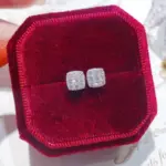 Huitan-pendientes sencillos de forma cuadrada para mujer, aretes con incrustaciones de circonita brillante, accesorios versátiles para Piercing en la oreja, joyería llamativa para adolescentes 3