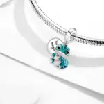 Abalorios de pulpo Kapibala y mariposa de perro bonito de Plata de Ley 925, aptos para pulsera Original Pan, brazalete, joyería DIY de alta calidad 67