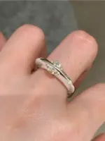 Anillo de Plata de Ley 925 personalizado con forma de planeta alrededor de circón avanzado para mujer, joyería fina diaria de alta calidad para fiesta de boda 8
