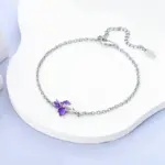 Pulsera Original de Plata de Ley 925, pulsera con dijes de 17-20CM, pulsera de corazón para mujer, pulsera, dijes, regalos de joyería de cumpleaños 3