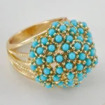 Anillos de perlas con incrustaciones de Color dorado hueco para mujer, accesorios de regalo de cumpleaños, joyería personalizada de moda 6