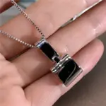 collar de lujo para mujer, Circonia cúbica redonda grande, accesorios sencillos y elegantes para mujer, joyería nueva moda 2021 4