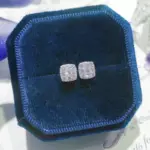 Huitan-pendientes sencillos de forma cuadrada para mujer, aretes con incrustaciones de circonita brillante, accesorios versátiles para Piercing en la oreja, joyería llamativa para adolescentes 4