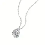 collar con colgante en forma de gota para mujer, joyería de compromiso femenina con circonita brillante, accesorios de estilo ahuecado para boda 5