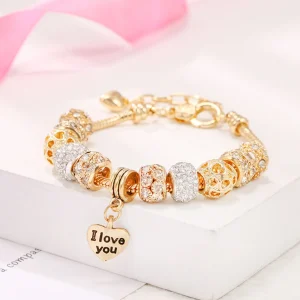 1 unidad de moda para mujer Pan Family DIY Multi elemento amor pulsera con cuentas fecha viaje banquete fiesta vacaciones vestir regalo 1