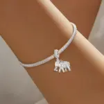 Abalorios de pulpo Kapibala y mariposa de perro bonito de Plata de Ley 925, aptos para pulsera Original Pan, brazalete, joyería DIY de alta calidad 58