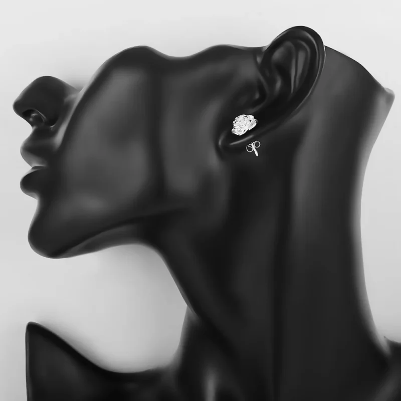 Abalorios de plata fina 925, collar, pendiente, brazalete, joyería para mujer y niña, conjunto Retro, regalo de boda a la moda 5