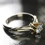 Anillo de oro puro de 18 quilates para mujer, anillos de Moissanit naturales con piedras preciosas, joyería hermosa, accesorios de boda para parejas, nueva tendencia 2025 4
