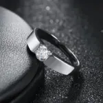 Nuevos dijes, 925 anillos de plata esterlina para mujer, impresionante cristal brillante, tamaño 7/8/9/10, joyería de boda de moda, regalos de navidad 2
