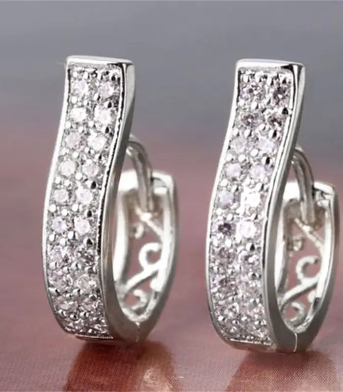pendientes de aro de diseño único para mujer, aretes irregulares calados de Color dorado, joyería de lujo para fiesta de compromiso y boda 2