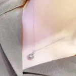 collar de circonita cúbica ostentosa para mujer, colgante en forma de círculo, Joyería Moderna para fiesta de boda, 2022 5