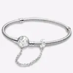 Pulsera de corazón de amor dulce de circón de Plata de Ley 925, fabricación de cuentas DIY, pulseras originales de Pan, regalo de joyería fina 3