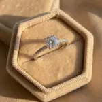 Preciosos anillos redondos de circón brillante de Plata de Ley 925 para mujer, aniversario, boda, regalo de joyería fina de lujo de alta calidad 3