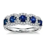 anillos de circonia cúbica blanca y azul de lujo para mujer, ceremonia de boda, fiesta, anillos nupciales de moda, joyería llamativa, regalos elegantes 2 anillos de circonia cúbica blanca y azul de lujo para mujer, ceremonia de boda, fiesta, anillos nupciales de moda, joyería llamativa, regalos elegantes 2