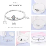 Pulsera de plata 925, pulseras originales, circonita colorida, corazón, flor, gato, cadena de serpiente para dijes DIY, regalos de joyería de lujo de 17-20CM 3