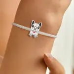 Abalorios de pulpo Kapibala y mariposa de perro bonito de Plata de Ley 925, aptos para pulsera Original Pan, brazalete, joyería DIY de alta calidad 52