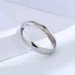 Anillo Buyee de Plata de Ley 925 para parejas, anillo Simple de estilos antiguos para dedo para mujeres y hombres, joyería fina clásica de boda a la moda, círculo 4