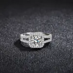 Nuevo Anillo de Plata de Ley 925 con circonita 5A brillante para mujer, joyería de boda, abalorio de compromiso, regalo de moda para fiesta, anillo de alta calidad 2