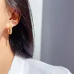 Pendientes simples de aleación cuadrados franceses, pendientes de gota con forma geométrica de Color dorado para mujer, regalo de joyas de fiesta a la moda 3 Pendientes simples de aleación cuadrados franceses, pendientes de gota con forma geométrica de Color dorado para mujer, regalo de joyas de fiesta a la moda 3