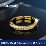 Anillos de fila de moissanita en forma de V D VVS1 para mujer, joyería de plata de ley 925, regalo, anillo de diamante moissanita para mujer 17 Anillos de fila de moissanita en forma de V D VVS1 para mujer, joyería de plata de ley 925, regalo, anillo de diamante moissanita para mujer 17