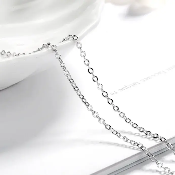 Nuevo Collar de plata de ley 925 con moissanita de 2 quilates, cadena con colgante, joyería fina para mujer, boda, fiesta clásica brillante, moda 2
