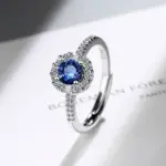 Nuevo Anillo de Plata de Ley 925 con circonita 5A de alta calidad para mujer, accesorios de joyería de lujo para boda, anillo de moda para fiesta 3 Nuevo Anillo de Plata de Ley 925 con circonita 5A de alta calidad para mujer, accesorios de joyería de lujo para boda, anillo de moda para fiesta 3