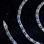 Nuevas cadenas planas finas de Plata de Ley 925 de 2MM para clavícula, collares para hombres y mujeres, joyería para fiesta y boda, regalos de Navidad de 40-75cm 4