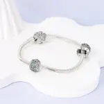 Nuevo Abalorio de plata de ley 925, colgante de trébol de cuatro hojas para pulsera Original, collar, regalos DIY para mujer 5 Nuevo Abalorio de plata de ley 925, colgante de trébol de cuatro hojas para pulsera Original, collar, regalos DIY para mujer 5