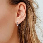 pendientes de aro de circonia cúbica para mujer, accesorios deslumbrantes, regalo de cumpleaños delicado para fiesta de boda, joyería llamativa 6