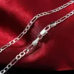 40-75cm Plata de Ley 925 16-30 pulgadas fina 4MM collares de cadena para mujer moda fiesta boda joyería regalos de navidad 5