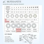 S925 sólida plata esterlina VVS1 D Color Moissanite collar cadena con certificado joyería fina para mujer joyería 23