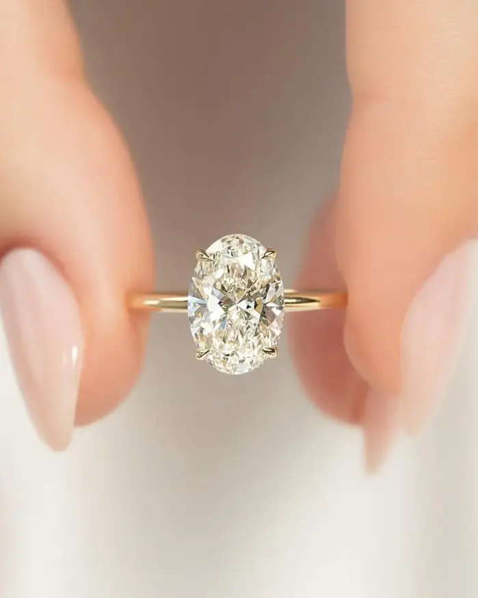 Anillo de compromiso de circón brillante de lujo de Plata de Ley 925 de 1-8CT, anillo de boda para mujer, anillo de promesa de eternidad, regalo de joyería fina 1