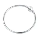 Nueva Pulsera de Plata de Ley 925 de Moda con Hojas y Perlas Azules, Compatible con Pulseras DIY Originales, Joyería para Mujer 3 Nueva Pulsera de Plata de Ley 925 de Moda con Hojas y Perlas Azules, Compatible con Pulseras DIY Originales, Joyería para Mujer 3