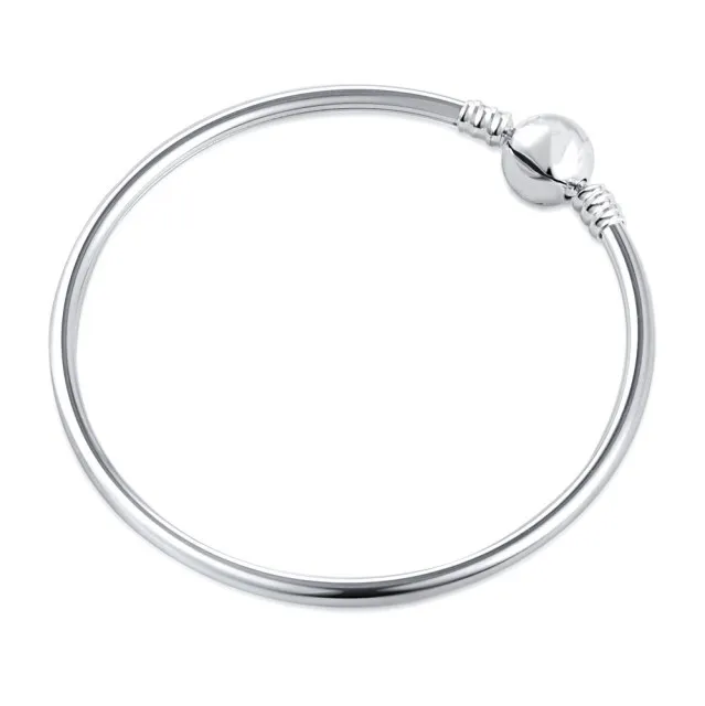 Nueva Pulsera de Plata de Ley 925 de Moda con Hojas y Perlas Azules, Compatible con Pulseras DIY Originales, Joyería para Mujer 3