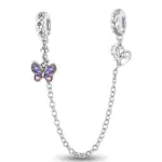 Abalorios de pulpo Kapibala y mariposa de perro bonito de Plata de Ley 925, aptos para pulsera Original Pan, brazalete, joyería DIY de alta calidad 56