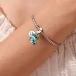 Abalorios de pulpo Kapibala y mariposa de perro bonito de Plata de Ley 925, aptos para pulsera Original Pan, brazalete, joyería DIY de alta calidad 68