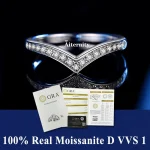 100% Pass Diamond Tester Pen Moissanite Anillo de cola única para mujer Banda de diamantes de boda a juego para mujer Anillo de plata de ley 925 1 100% Pass Diamond Tester Pen Moissanite Anillo de cola única para mujer Banda de diamantes de boda a juego para mujer Anillo de plata de ley 925 1