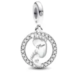 Abalorios de pulpo Kapibala y mariposa de perro bonito de Plata de Ley 925, aptos para pulsera Original Pan, brazalete, joyería DIY de alta calidad 4