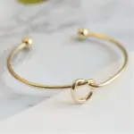 Pulseras de acero inoxidable Vintage para hombre, brazaletes tejidos con textura torcida a la moda para mujer, joyería llamativa, ropa de calle, regalos góticos 3