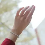 pulsera de tenis de moissanita de 3-6,5mm para mujer, cadena de tenis de moissanita Original de Plata de Ley 925 para hombre, nuevo 2025 4