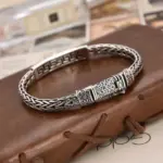 💎 Collar "Black Diamond Geometry" – Estilo Vanguardista Hecho a Mano 5