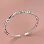 🌿 Brazalete "Nature's Totem" – Plata de Ley .925 Abierta 1