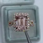 Anillos para mujer, Circonia cúbica brillante, accesorios femeninos de compromiso de boda, anillo de propuesta elegante, regalo, joyería de moda 2